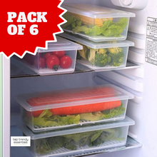1500ml Food Storage Containers with Drain Plate & Lid – PACK OF 6! Wukusy