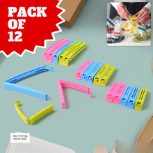 Multipurpose Pouch Sealer Clip Set - PACK OF 18 Pcs Wukusy