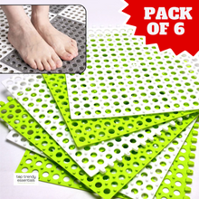 Bath Anti-Slip Mat  – Pack of 6 Wukusy