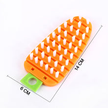 Carrot-Shaped Vegetable Scrubber Brush – Non-Toxic Fruit and Potato Cleaning Tool