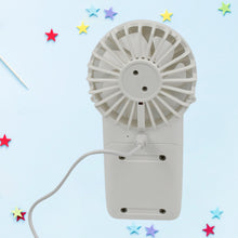 Portable Electric Handheld Fan – USB Rechargeable with 3 Modes, Mini Fan for Students and Personal Use (1 Pc)