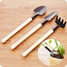 Kids Garden Tools Set Of 3 Pieces (Trowel Shovel Rake)