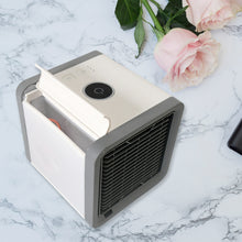 Mini Portable Air Cooler with LED Light - Personal Space Cooler for Home & Office