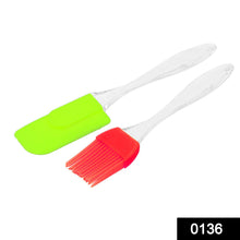 Spatula And Pastry Brush For Cake Mixer (0136)