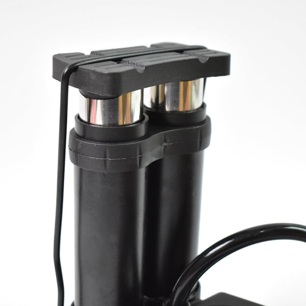 Foot  Portable  High Pressure Double-cylinder Air Pump (1 Pc) Wukusy