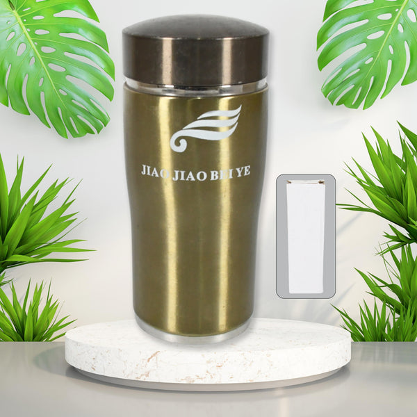 6779 Stainless Steel Sports  Fridge Water Bottle Eco-friendly  Leak-proof Water Bottle For Office Bottle  Gym Bottle  Home  Kitchen  Hiking  Treking Bottle  Travel Bottle 300 Ml Approx