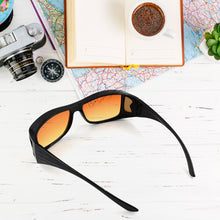 7726 Protect Sunglasses  Clear Vision Glasses For Driving Car  Bike Riding Yellowblack Glasses For Men And Women