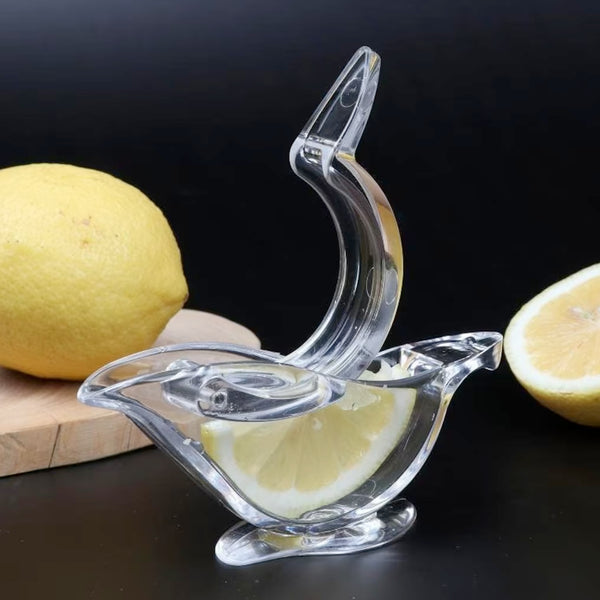 Manual Lemon Squeezer – Portable Bird-Shaped Juicer for Orange, Lemon & Lime (Color Box)