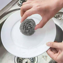 Round Stainless Steel Ball Scrubber