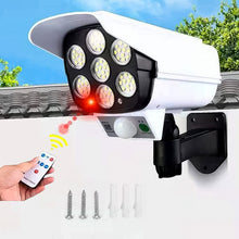 Solar Motion Sensor Wall Lamp – Outdoor Dummy Security Camera Shaped Light (1 Pc)