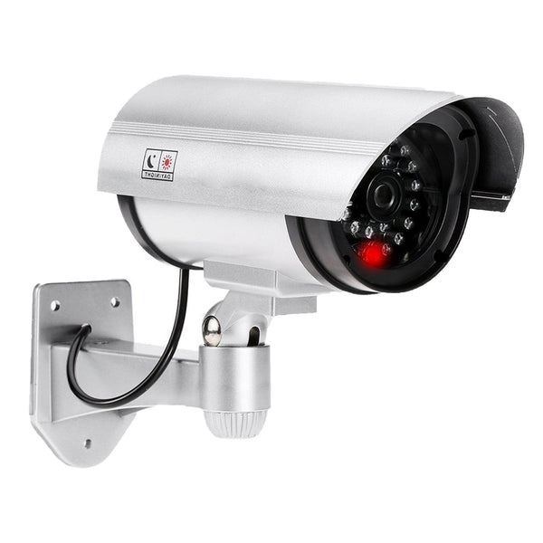 Wireless Fake CCTV Security Camera – Outdoor Dummy IR Surveillance Camera