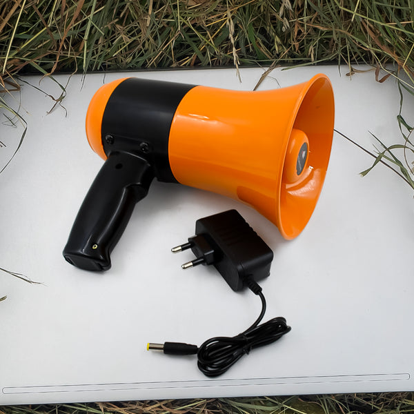 Bluetooth Megaphone 150 Watts – Handheld PA System with Siren, Music & Dog IC