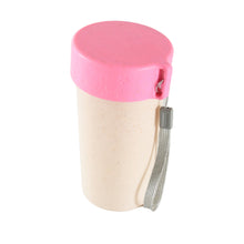 Travel Coffee Cup – Portable Wheat Straw Coffee and Tea Mug with Lid, Ideal for On-the-Go (300 ml Approx)