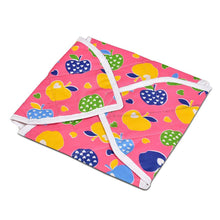 Square Hygienic Roti Chapati Cover – Multi-Print Design for Food Storage