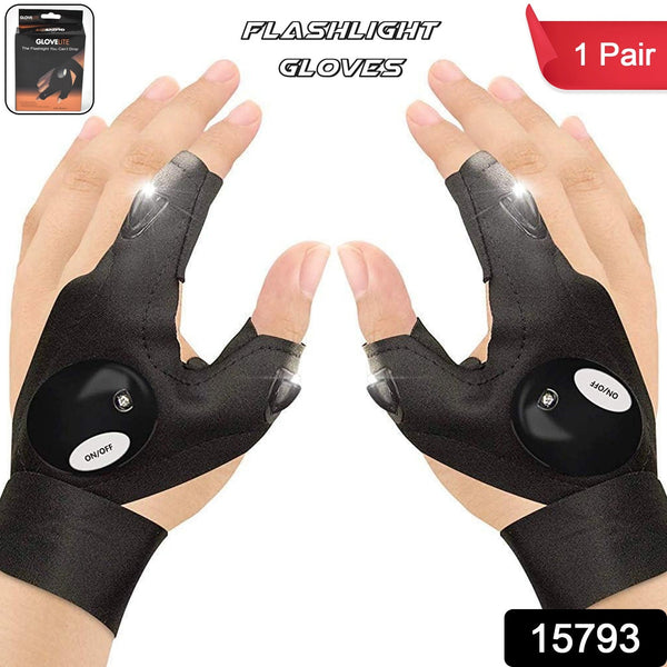 Led Flashlight Gloves Gifts For Men (Hand Gloves Light  1 Pair) Wukusy