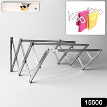 Stainless Steel Wall-Mounted Folding Clothes Drying Rack – Space-Saving Expandable Laundry Hanger for Indoor & Outdoor Use - Top Trendy Essentials