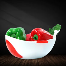 Plastic Washing Bowl and Strainer for Rice, Pulses, Fruits, Vegetables, Noodles, and Pasta