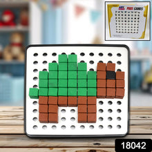 Pixel Cubes Toy - Educational Math Puzzle, Early Learning Game for Kids, Includes 180 Cubes, Pixel Board & Book, Ideal Birthday Gift