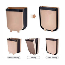 Portable Hanging Trash Can – Collapsible Waste Bin for Kitchen, Bathroom, Office & Car Use