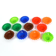 Silicone Diya For Diwali Attractive Design Colourful Diya Combo (12 Pcs Set)