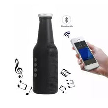 Bottle-Shaped Bluetooth Speaker – Weatherproof, Wireless, USB Rechargeable, FM, Aux, SD Card Support, Enhanced Sound with Deep Bass (1 Pc)