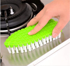 Flexible Plastic Cleaning Brush – For Home, Kitchen, and Bathroom