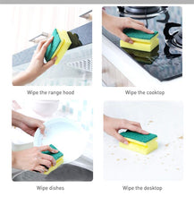 2-in-1 Scrub Sponge Pad for Kitchen Sink & Bathroom Cleaning – Multi-purpose Scrubber