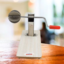 Stainless Steel Coconut Scraper With Wooden Base (1 Pc)