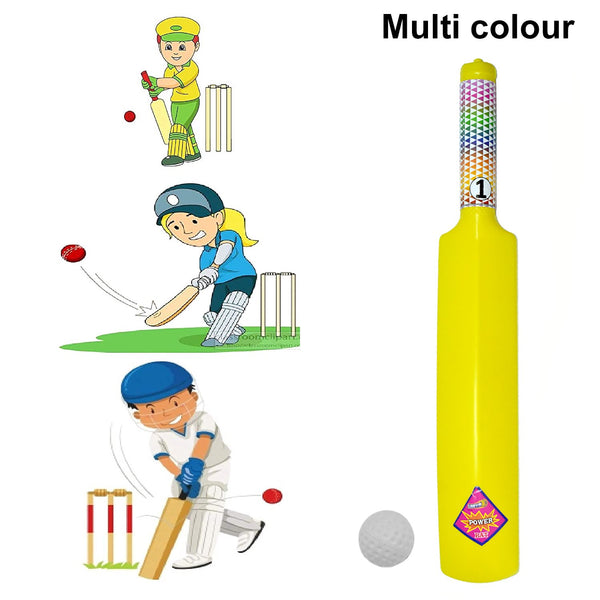 Plastic Cricket Bat Ball Set For Boys And Girls