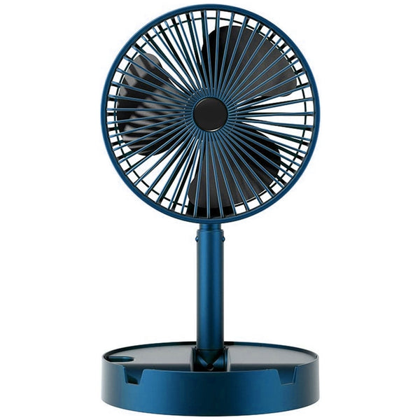 Telescopic Electric Desktop Fan - Adjustable, Foldable, Silent & Portable for Office & Travel Wukusy