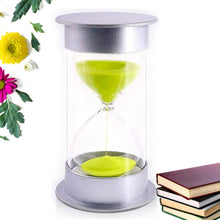 Hourglass Sand Timer - 30-Min Green Timer for Kids, Teachers, Games, and Classroom Time Management