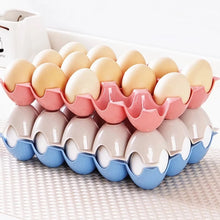 Egg Storage Tray - Holds 15 Eggs, Durable Organizer for Fridge or Kitchen Use