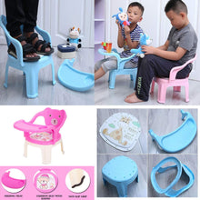 Baby Chair with Tray – Strong and Durable Plastic Chair for Kids, Portable High Chair, and School Study Chair