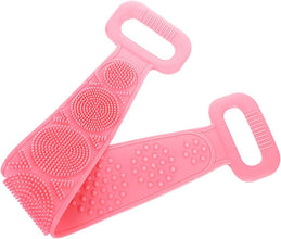 Eco-Friendly Silicone Bath Brush Towel – Back Scrubber for Shower