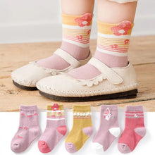 Socks Breathable Thickened Classic Simple Soft Skin Friendly For Kids