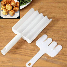 5913a Small Multifunction Fritters Maker - Creative Fritters Scoop Multi-function Ball Maker  Portable Maker For Making Cake Balls Ice Cream Spoon Doughnut Hand Cutting Scoop(2pc Set)