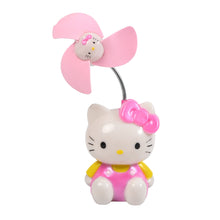 7711 Kitty Usb Powered Portable Usb Mini Cooling Fan Cooler Portable (Battery Not Include)