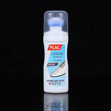 White Shoe Brightener & Cleaner – Dirt Removal, Whitening, and Polish with Brush Head (75ml)