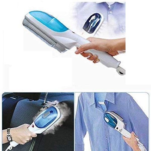 Portable Ironing Machine – Handheld Steam Iron with Brush for Clothes & Garments