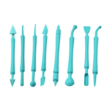 Fondant Cake Decor Flower Sugar Craft Tools – 8-Piece Clay Mould Set