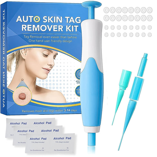 Skin Tag Remover Kit 2 In 1 For Micro To Large (2 Mm - 8 Mm  1 Set) Wukusy