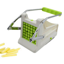 French Fry Cutter - Stainless Steel Vegetable and Potato Cutter for Fries, Onions, Carrots, Cucumbers, and Fruits (1 Pc)