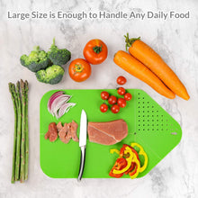 Multi-Purpose Chopping Board with Stand for Cutting Vegetables, Fruits, and Meats.