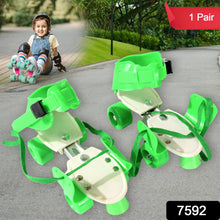 7592 Roller Skates For Kids Very Adjustable  Comfortable To Use  Roller Skate Skating  (Pair Of 1)