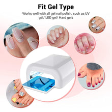 UV Glue Nail Curing Lamp - 36W Fast Curing with 4 Tubes (1 Pc)