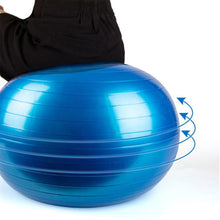 Heavy Duty Non-Slip Gym Ball with Foot Pump – Stability Ball for Full-Body Fitness