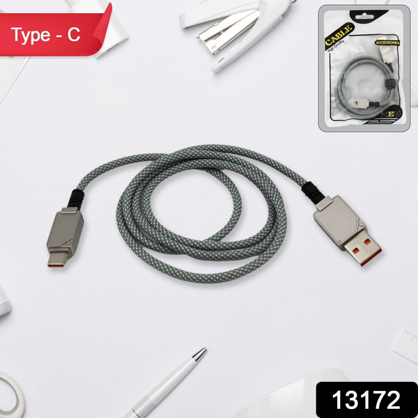 Type C Data Cable Fast Charging Cable (1 Mtr.  1 Pc)