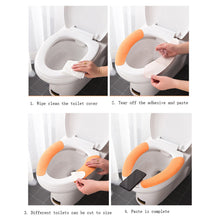 Soft & Warm Toilet Seat Cover Cushion - Washable, Comfortable Toilet Seat Pad