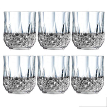 Heavy Unbreakable Stylish Transparent Glass Set (250ml, 6pcs)