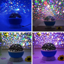 Color-Changing Star Master Rotating Projection Night Lamp – Good Night Light Decor